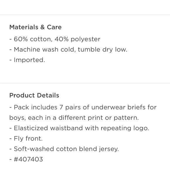 🦕 🐻 🦖 Boys Briefs 7 Pack Wild Animals - Picture 8 of 8